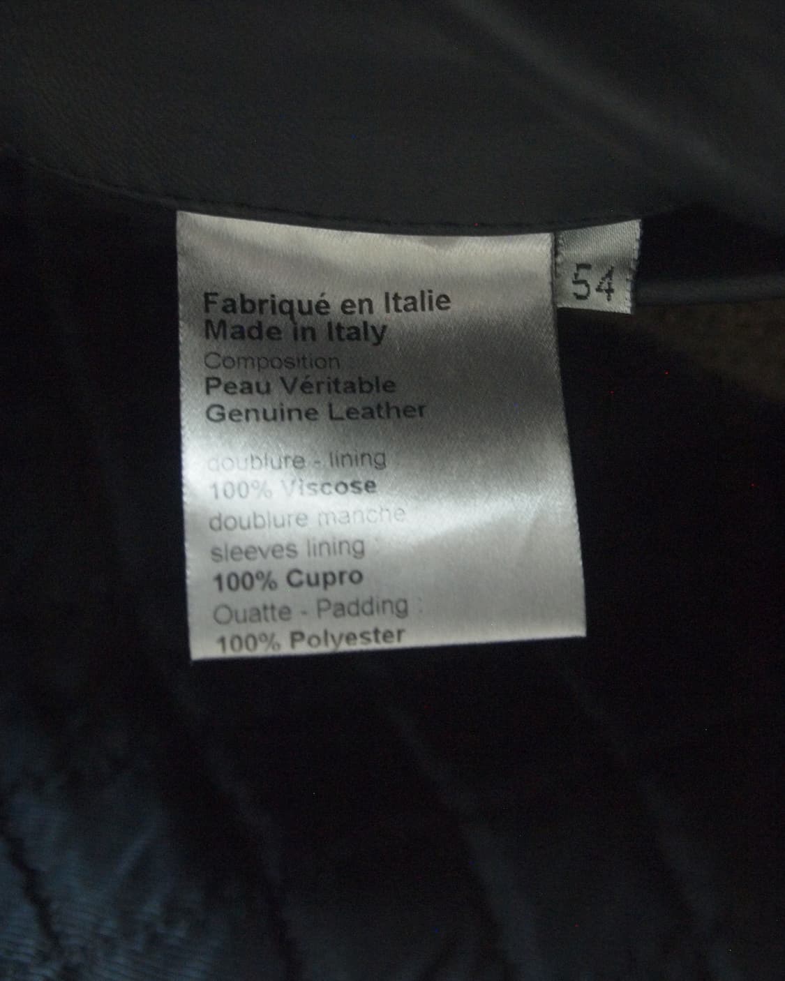 [54] 디올 옴므 aw09 런웨이 램스킨 레더자켓 상품이미지8