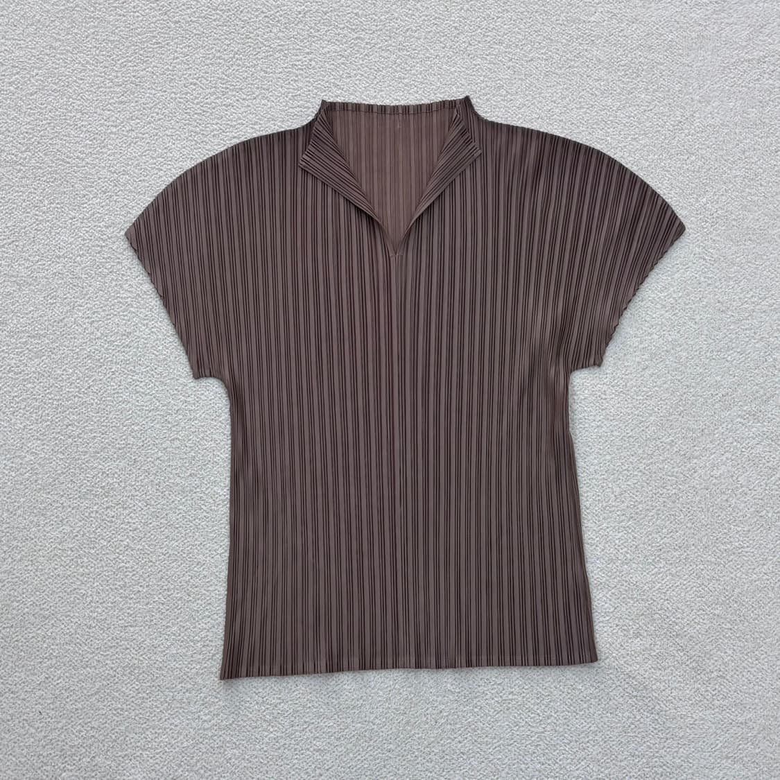 실측확인 빈티지 플리츠 블라우스 0313E 상품이미지1