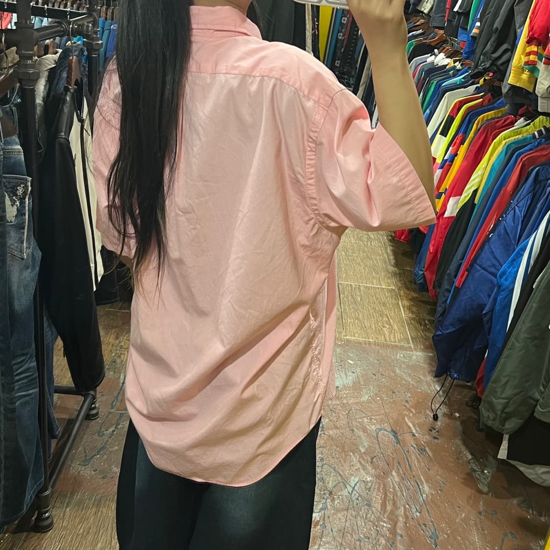 [HI]폴로 반팔셔츠 연핑크 상품이미지5
