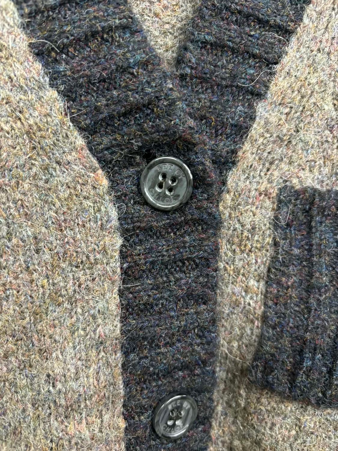 [82] 씨바이 끌로에 한섬 매장판 모헤어 울 니트 가디건 상품이미지9