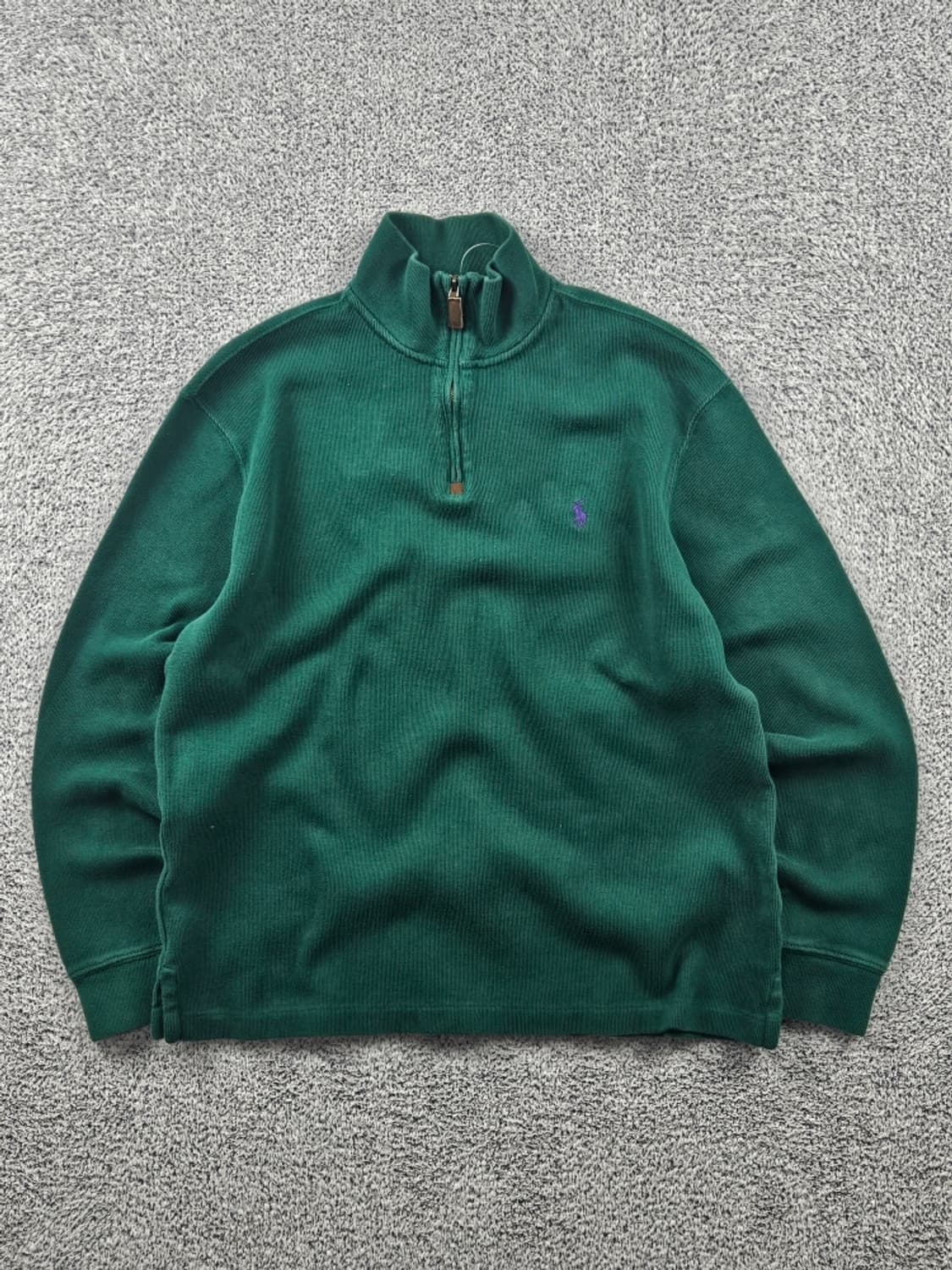폴로랄프로렌 코튼 하이 넥 하프 집업 니트 ( M ) / 10822 상품이미지1