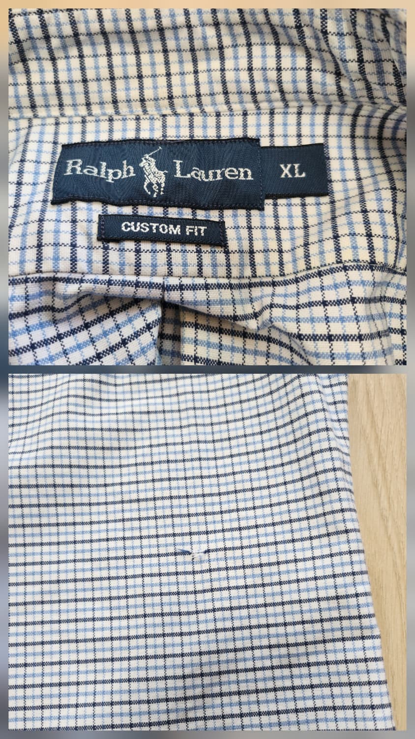 폴로랄프로렌 체크셔츠(XL 상품이미지9