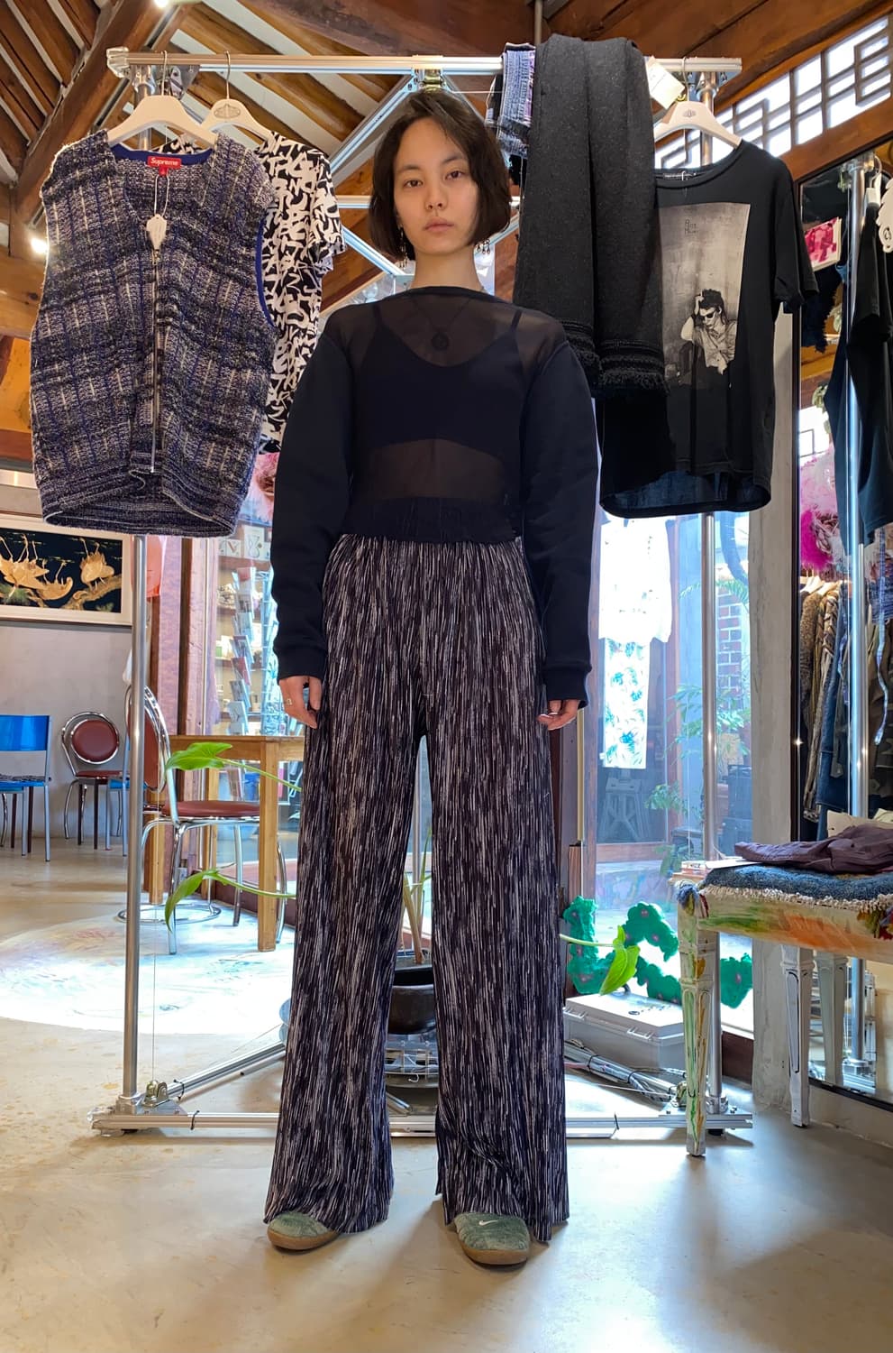 Givenchy 2000s Archive 시스루 맨투맨 상품이미지7