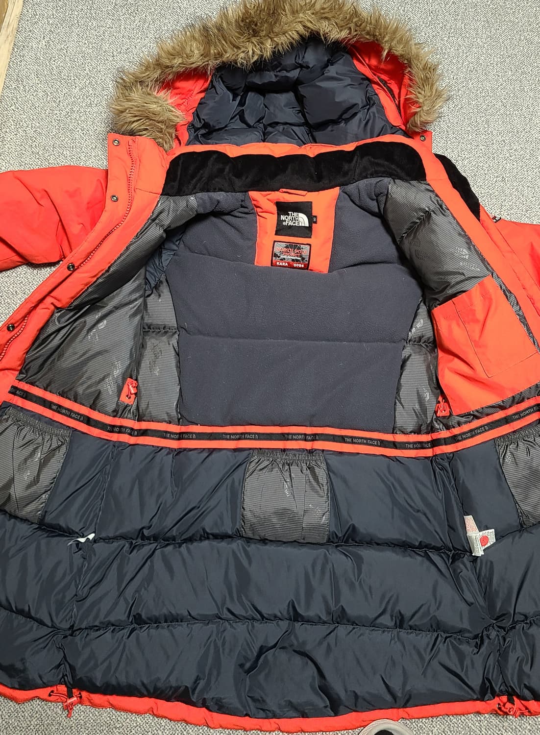 노스페이스 구스 롱패딩 90(L) 상품이미지3