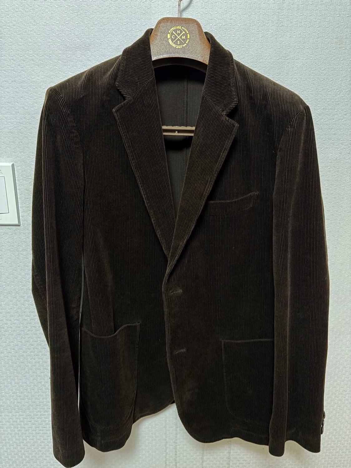 L) 유니클로 코듀로이 블레이저 상품이미지1