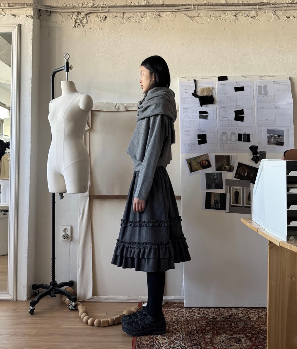 생긴스튜디오 스커트 상품이미지3