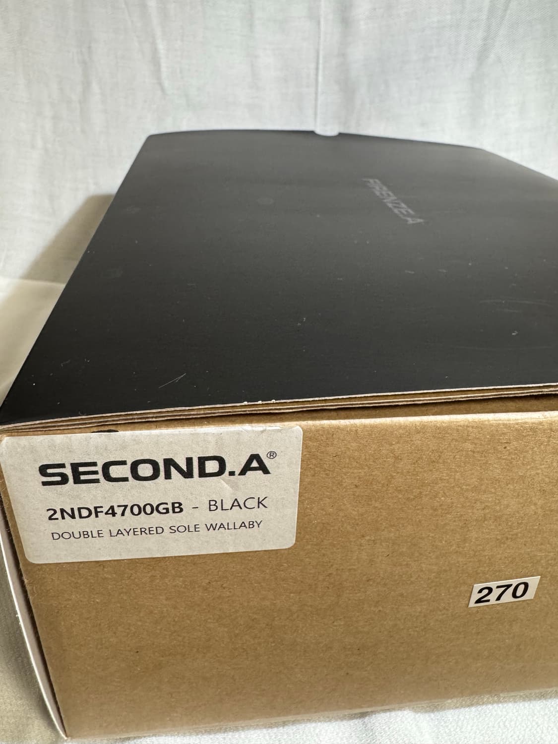 [새상품/풀박] 피렌체 아뜨리에 | 더블 레이어드 솔 왈라비 270 ( 상품이미지8