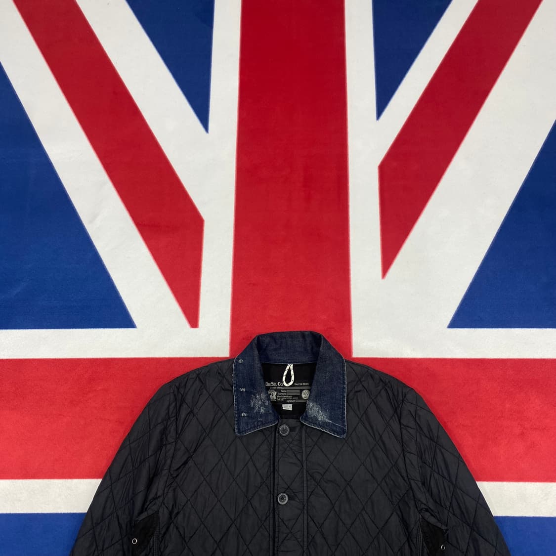 디젤 퀼팅자켓 M실측 L  상품이미지2