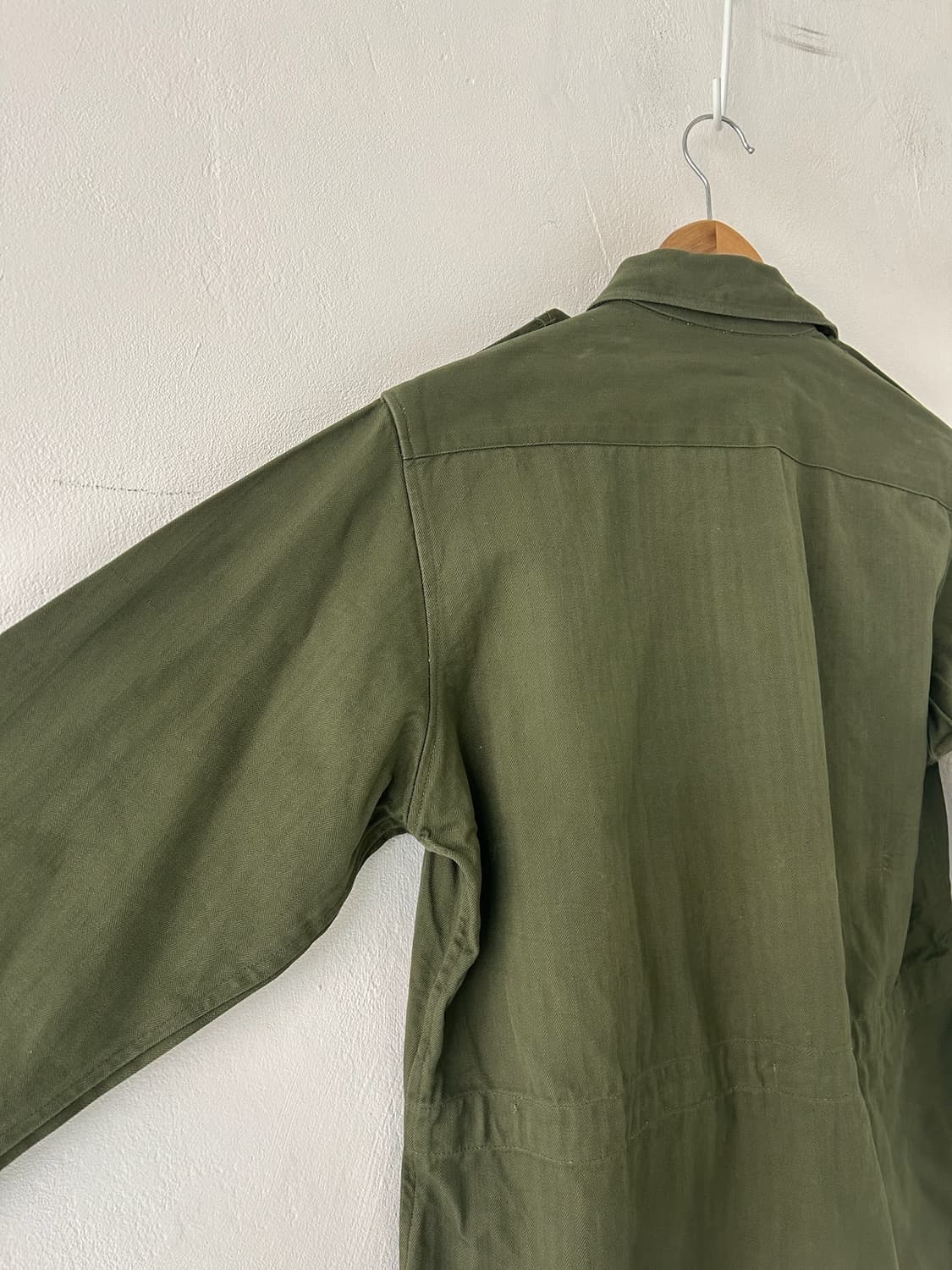 70's Korean Army HBT Fatigue Shirt. 상품이미지8