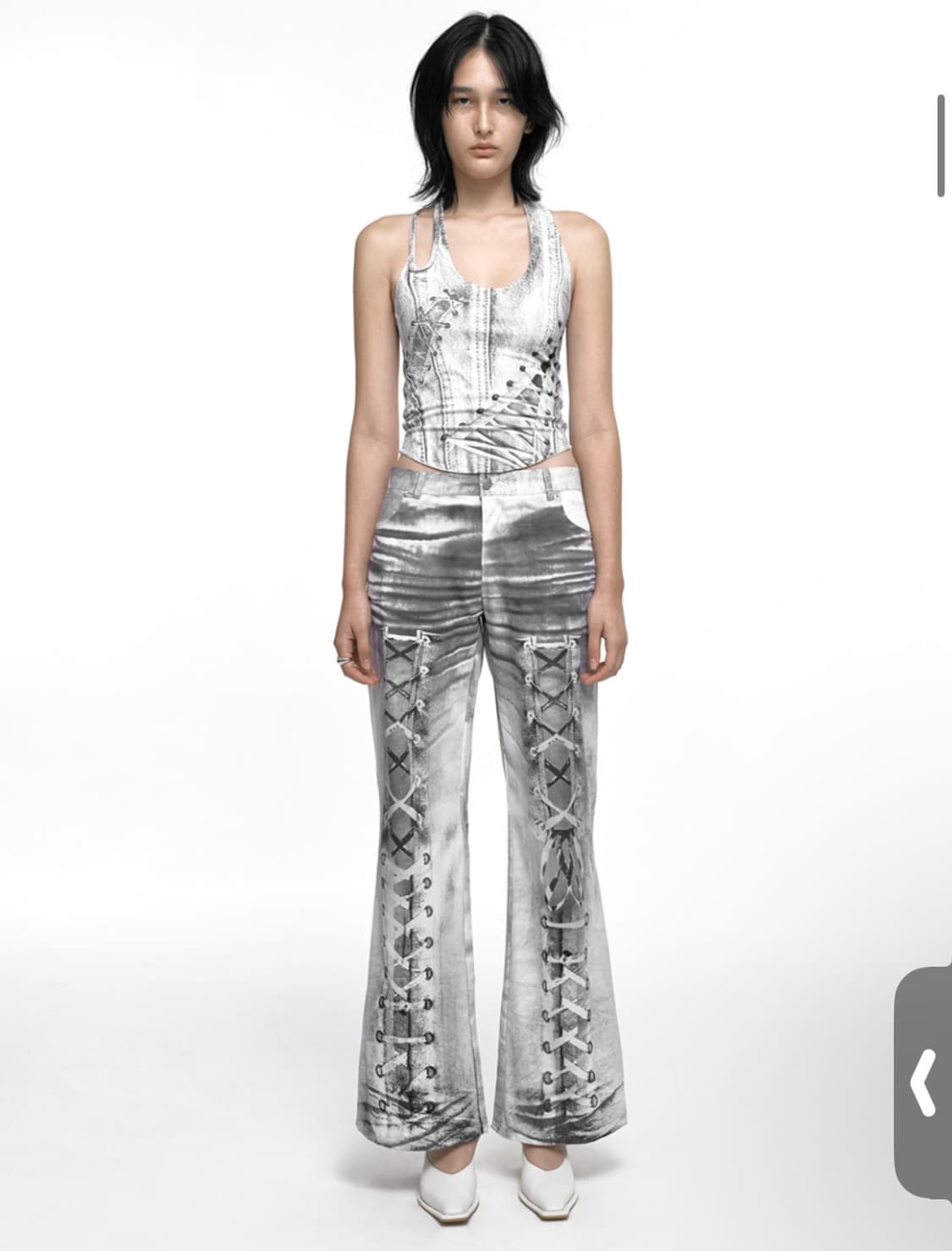 Nache) Race Up Printed Pants IV 1 상품이미지2