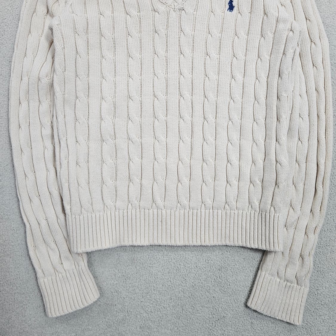 폴로 랄프 로렌 여성 케이블 니트 M 상품이미지4