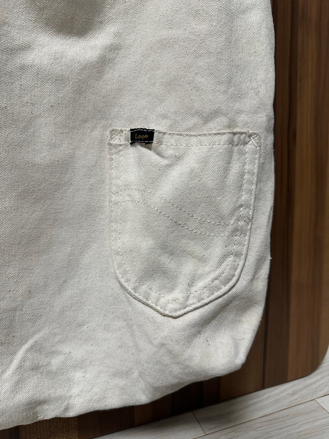 Lee 숄더백 로고 네이비 상품이미지4