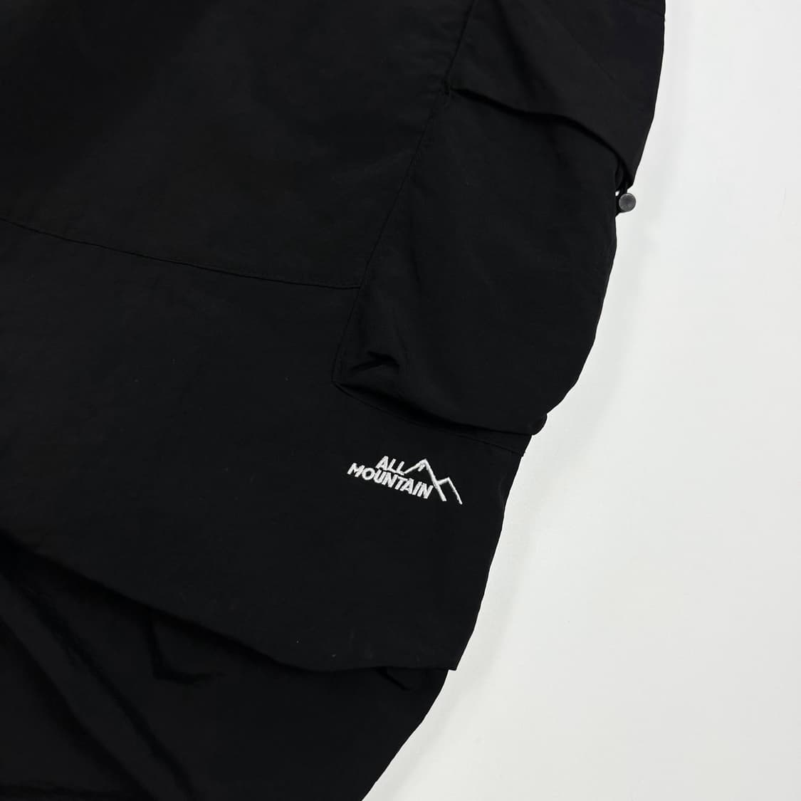 VTG 빈티지 와이드핏 나일론 패러슈트 팬츠 블랙 2XL 상품이미지3