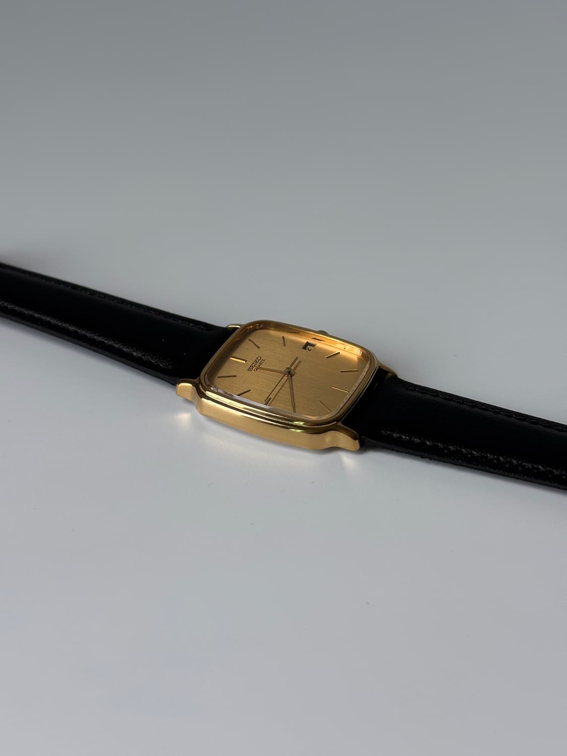 1980s Gold Square Quartz 상품이미지5