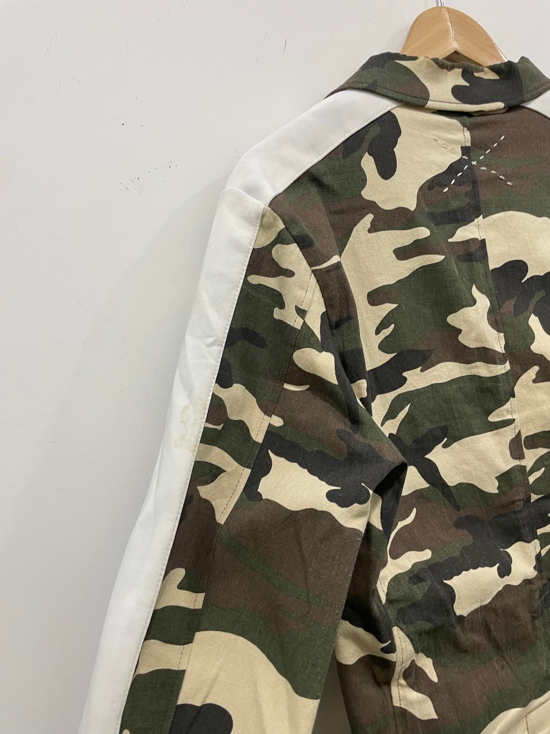 Jpn SUPERTHANKS 카모플라쥬 사이드 테이핑  블레이저 자켓 상품이미지9