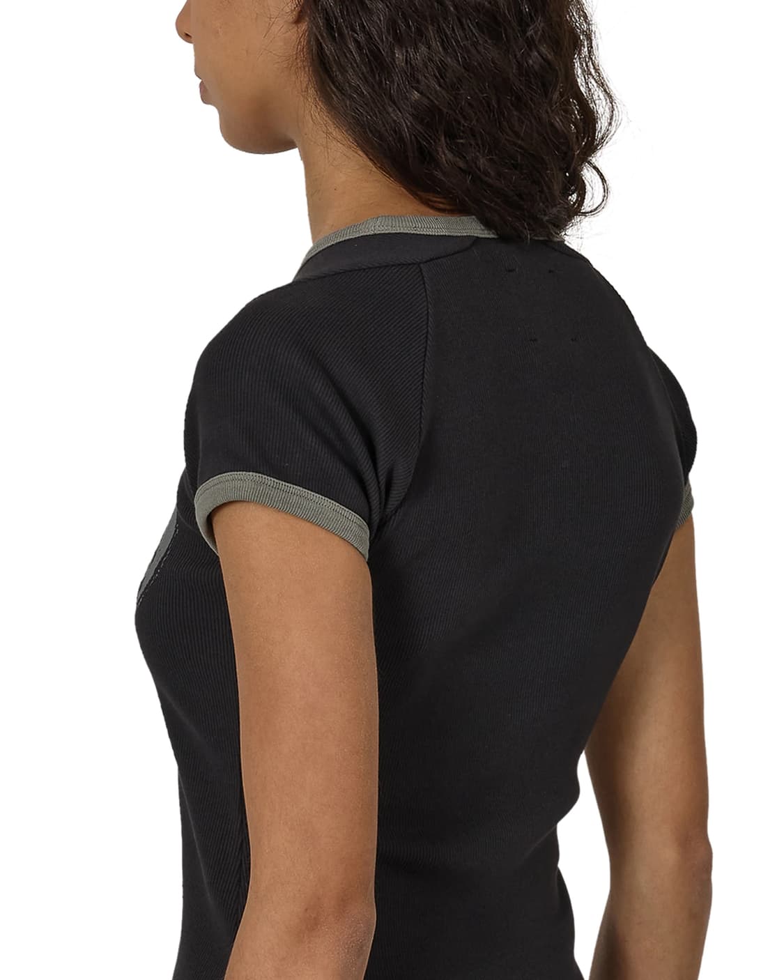 [XS,S,M]로아 하이킹 26ss Guniy Ribbed 베이비 티셔츠 상품이미지5