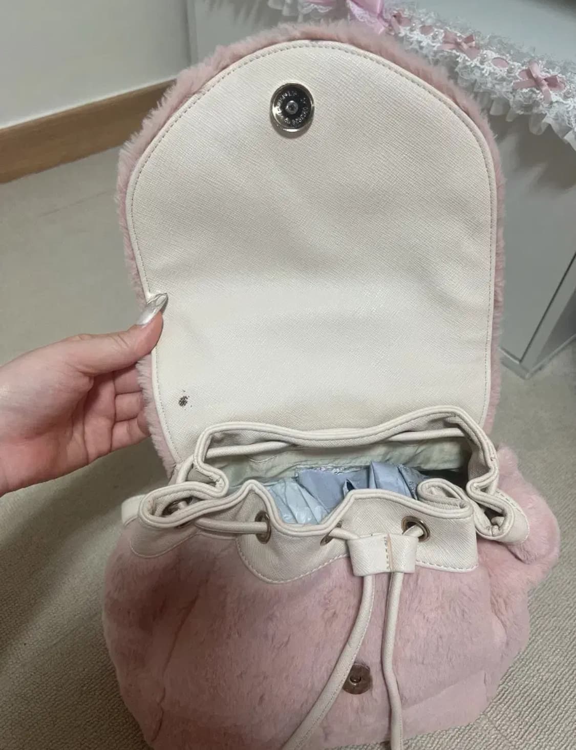 리즈리사 우사기 토끼 백팩 대장템 빈티지 상품이미지4