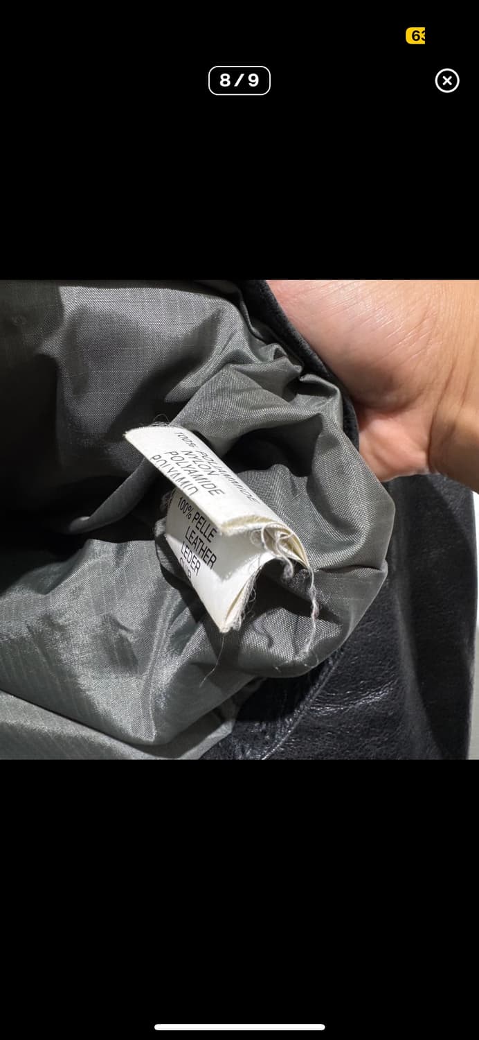 [M]디젤 싱글라이더 가죽자켓 상품이미지8