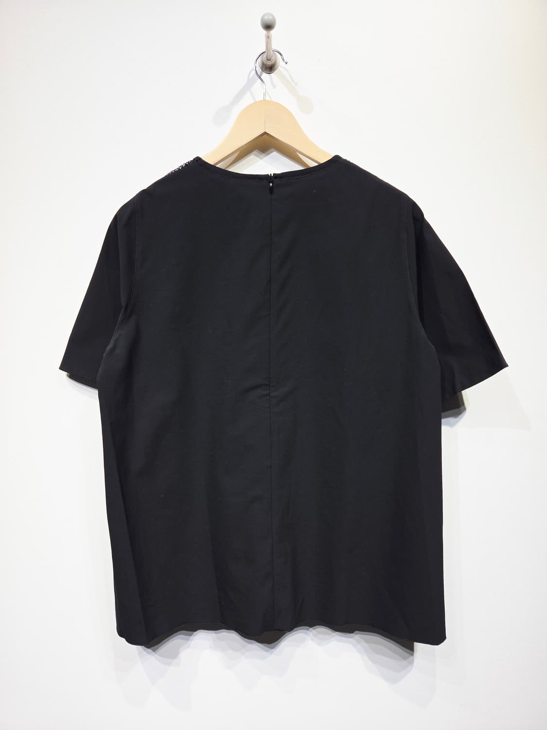 KUHO 구호 메쉬 포인트 코튼 혼방 블라우스 상품이미지6