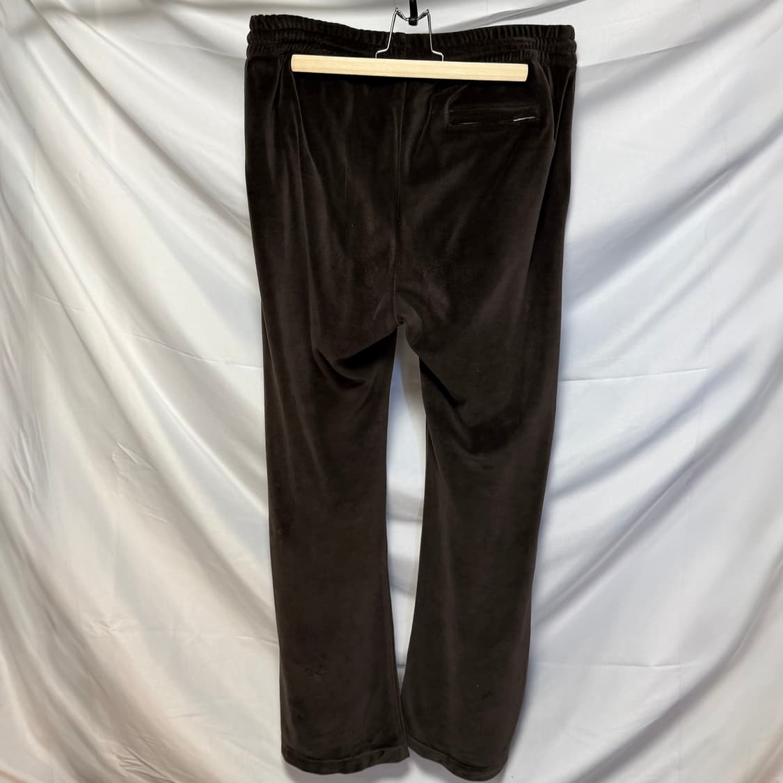 [2XL,L] 셀린느 트리오페 벨벳 트랙 자켓 집업 셋업 브라운 상품이미지8