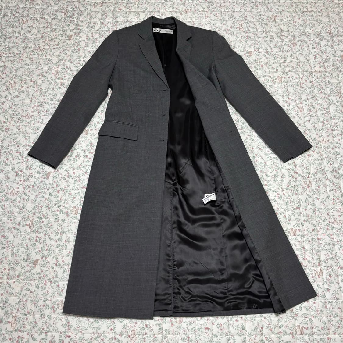 zara 자라 테일러링 울 블렌드 프록 코트 ZW 컬렉션 (새상품) 상품이미지2