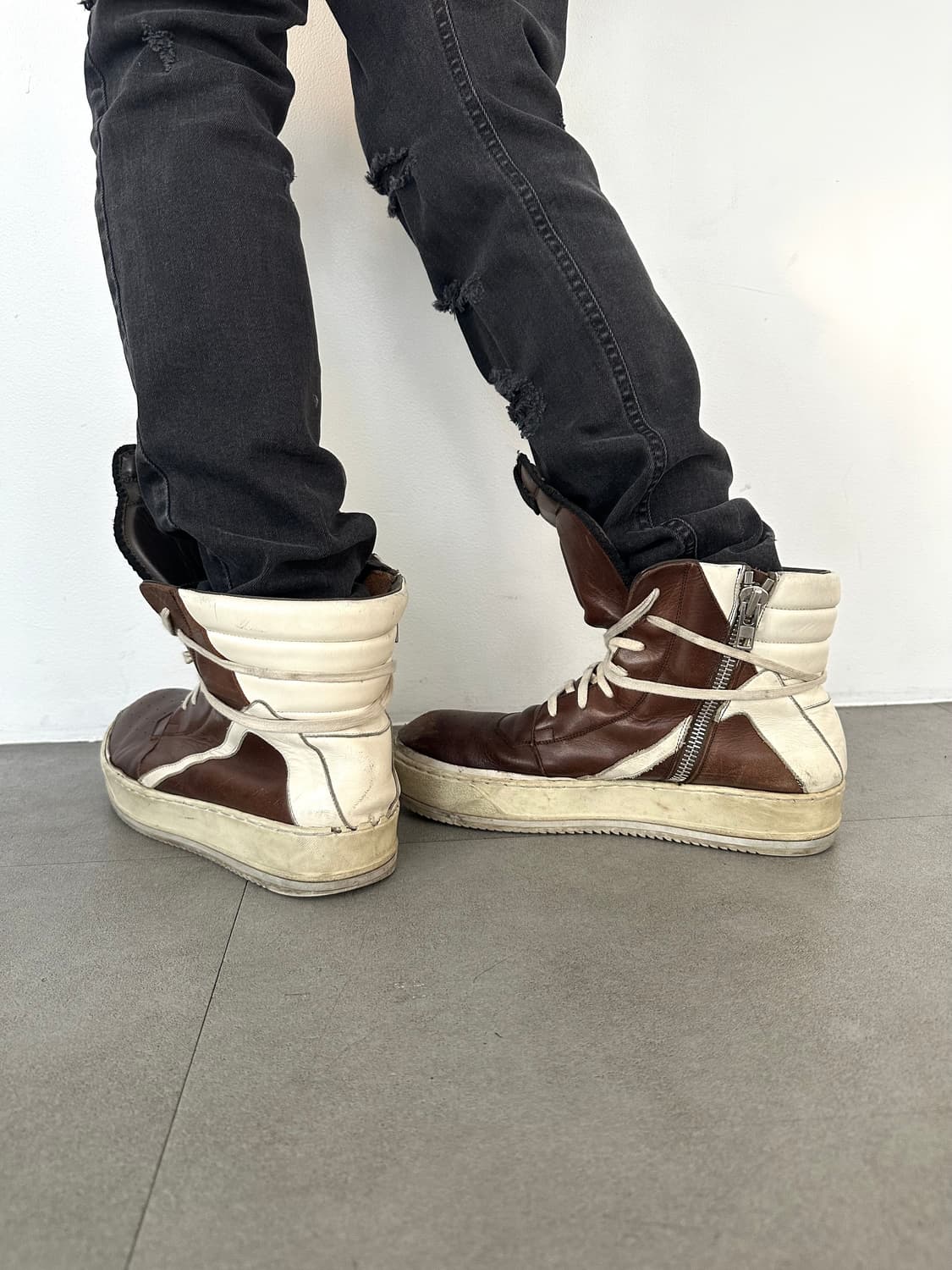 릭오웬스 지오바스켓 브라운 상품이미지2