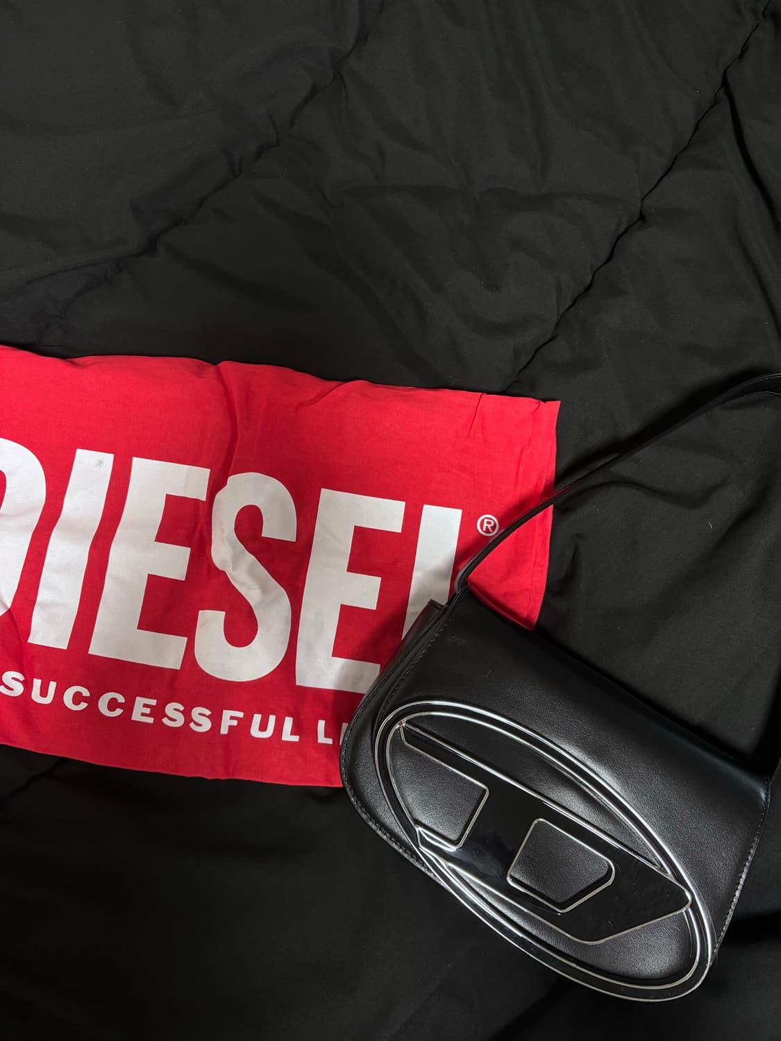 23FW 디젤 1DR 숄더백 블랙 (더스트백+가방본품) 상품이미지1