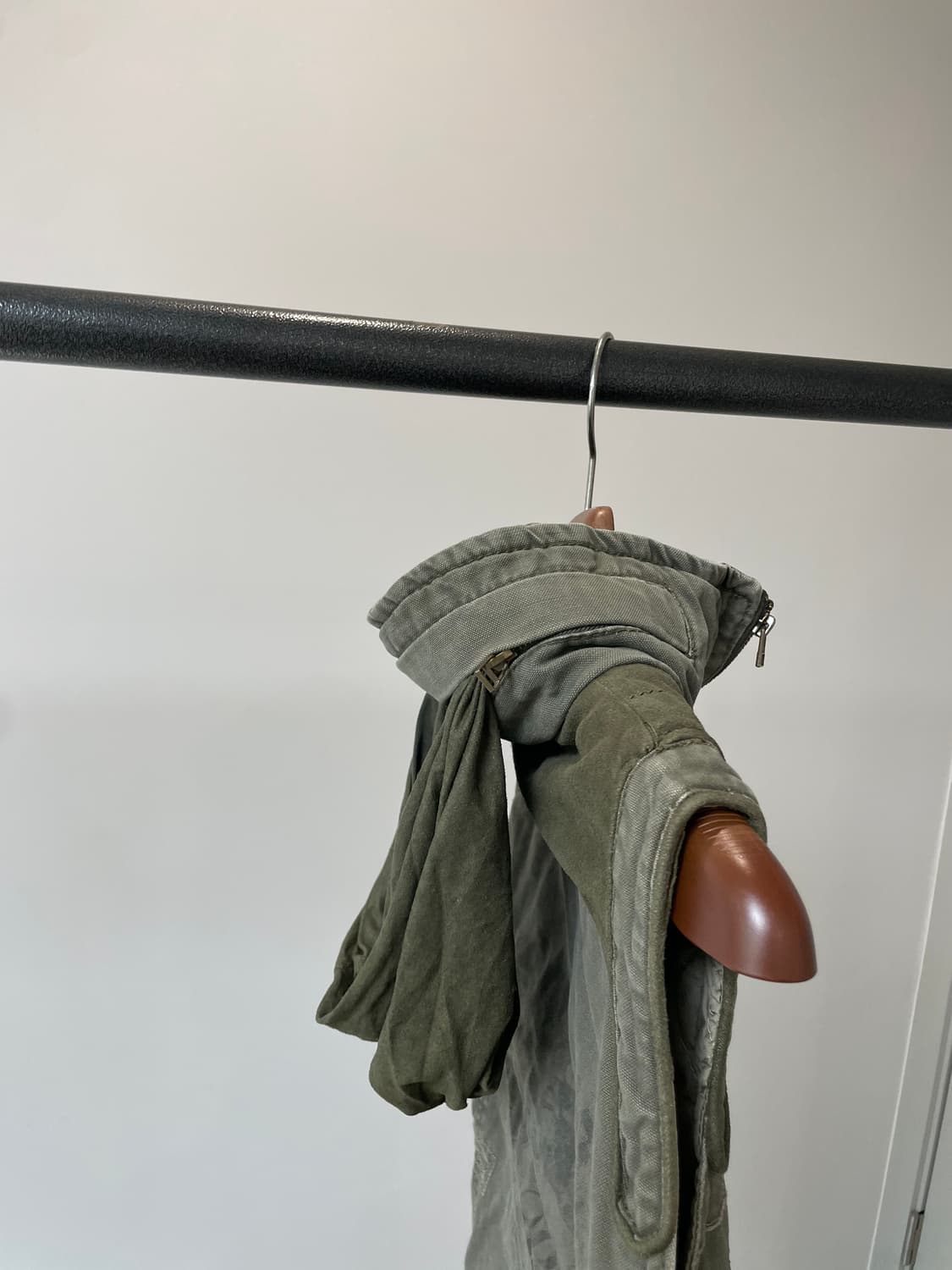 (M) 빅 세븐 락시크 펑크 히든 후드 베스트 상품이미지6