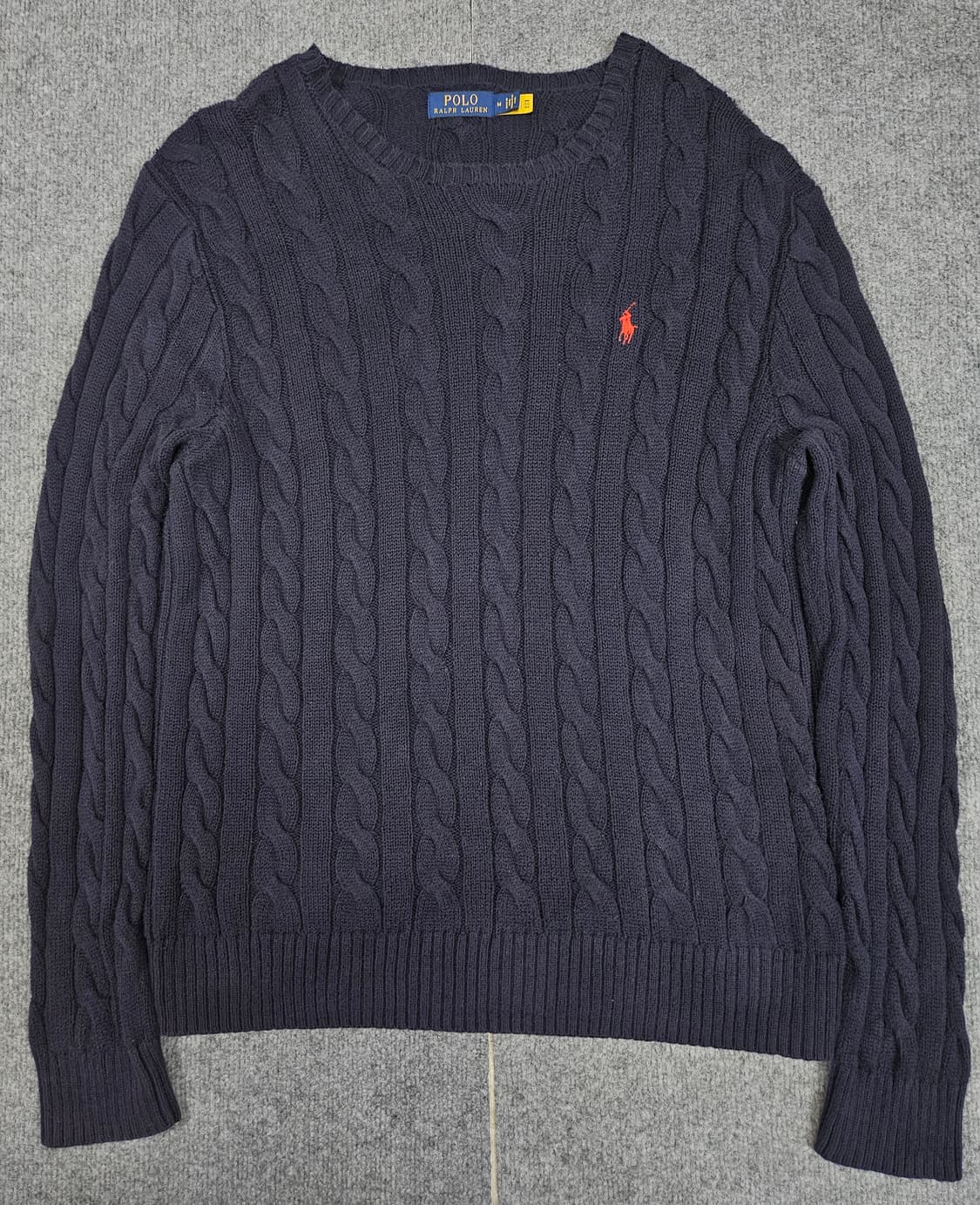 폴로 랄프로렌 신형 케이블 니트 스웨터 급처 상품이미지1