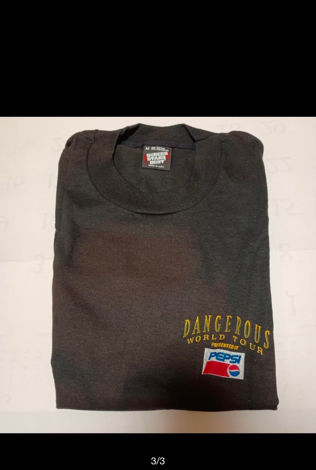 92-93 마이클잭슨 x 펩시 투어 티셔츠 J03235 상품이미지7