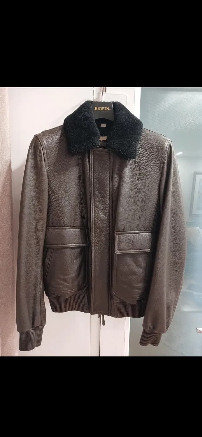 BURBERRY PRORSUM A2 DEER LEATHER JACKET 상품이미지1