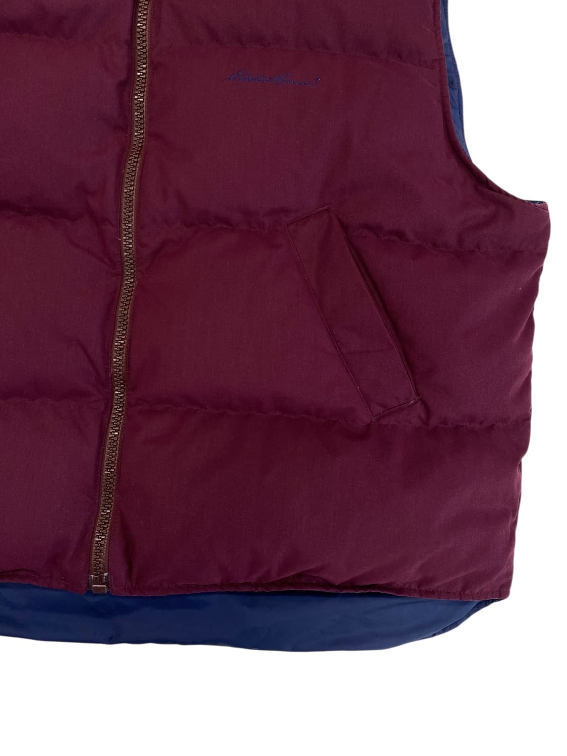 90-00‘s 에디바우어 구스다운 푸퍼 베스트 상품이미지4