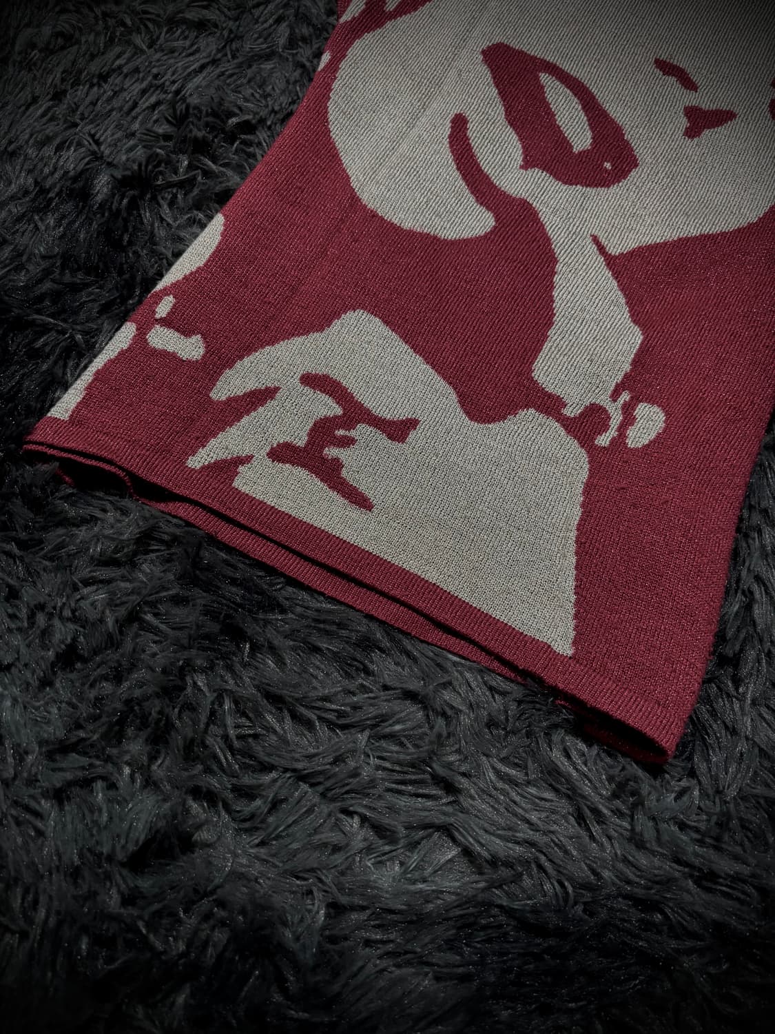 Hysteric Glamour 등판 걸프린팅 니트 반팔티셔츠 상품이미지6