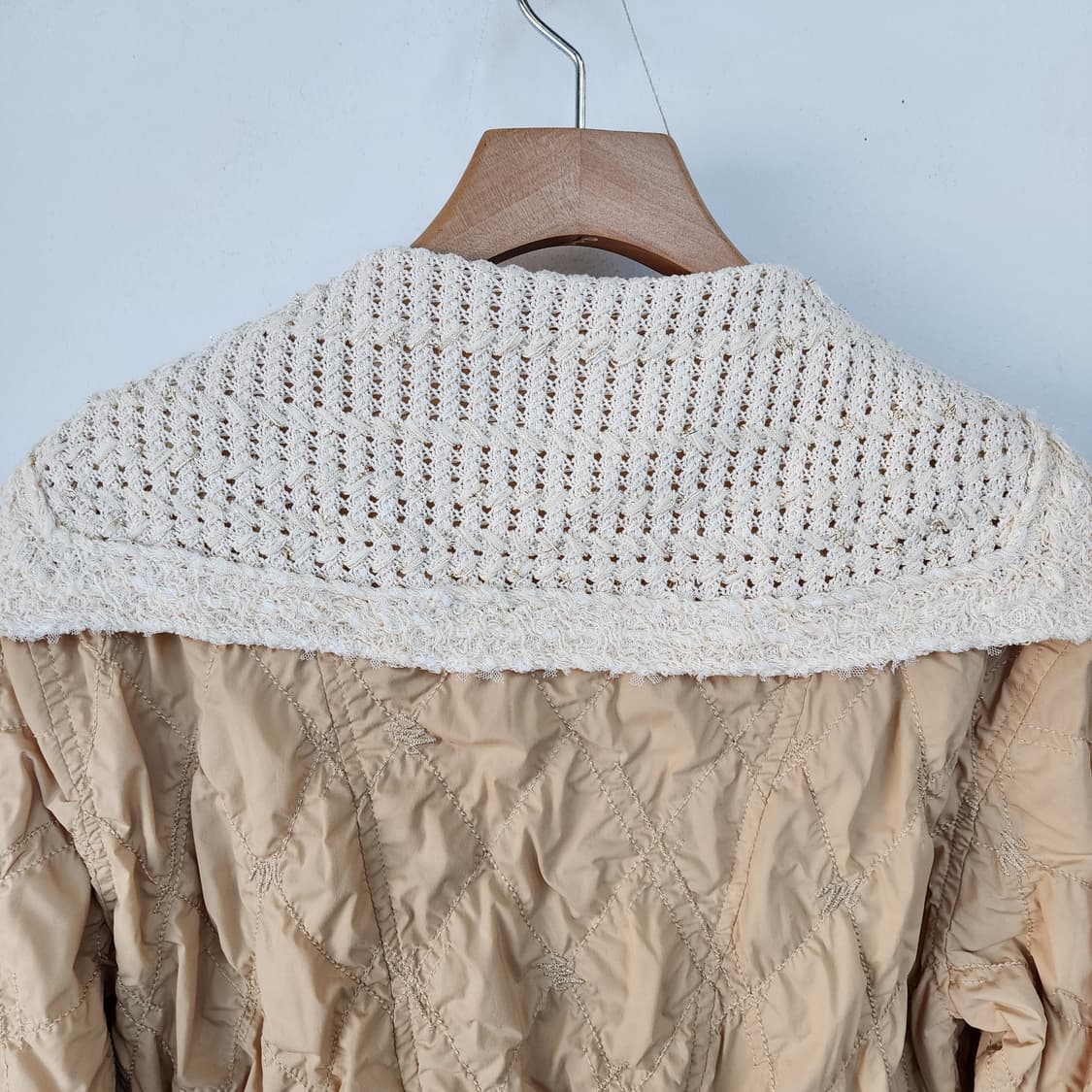 미샤 크로셰 카라 퀼팅 자켓 상품이미지4