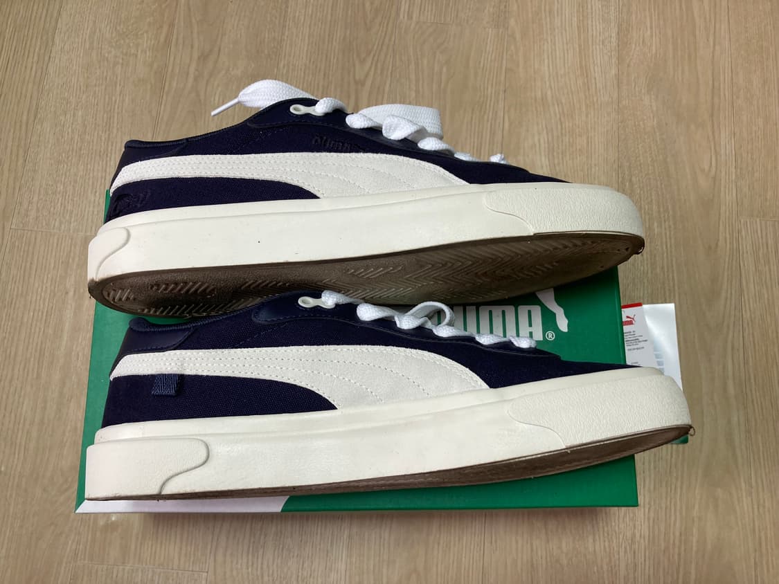 [280] 푸마 카프리 로얄 스니커즈 / 네이비 아이보리 상품이미지3