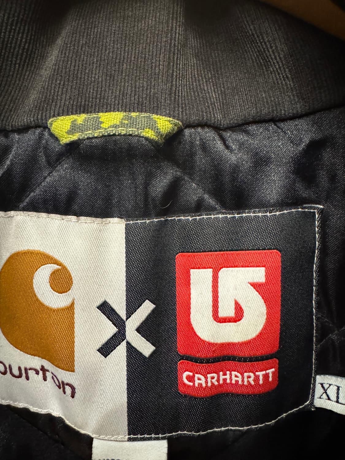 빈티지 칼하트 x 버튼 08aw 스플래쉬 덕자켓 XL 상품이미지3