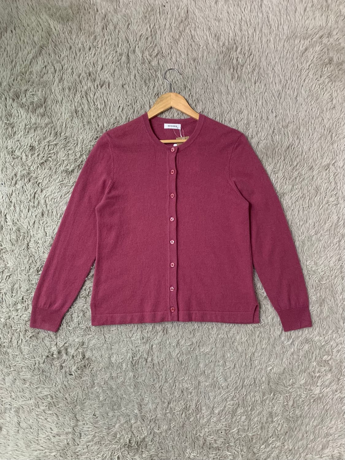 JPN 빈티지 캐시미어 100% 가디건 (여M) 상품이미지1