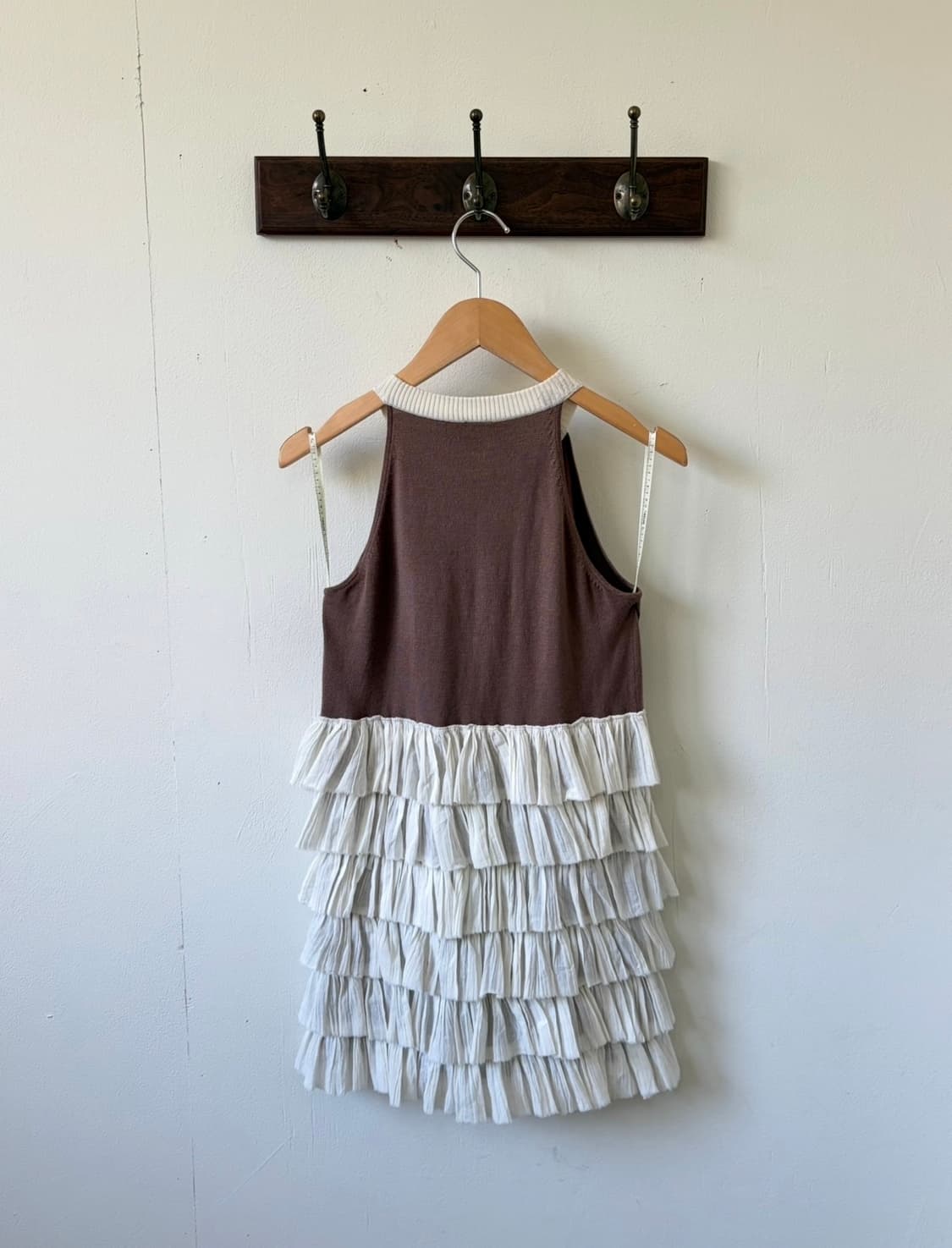 Twelve Heirloom 까메오 레이어드 레이스 탑 상품이미지3