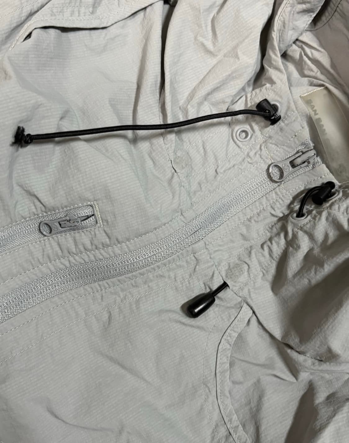 산산기어 투웨이 웨이브 자켓 블루 그레이- 24SS 사이즈 1 상품이미지3