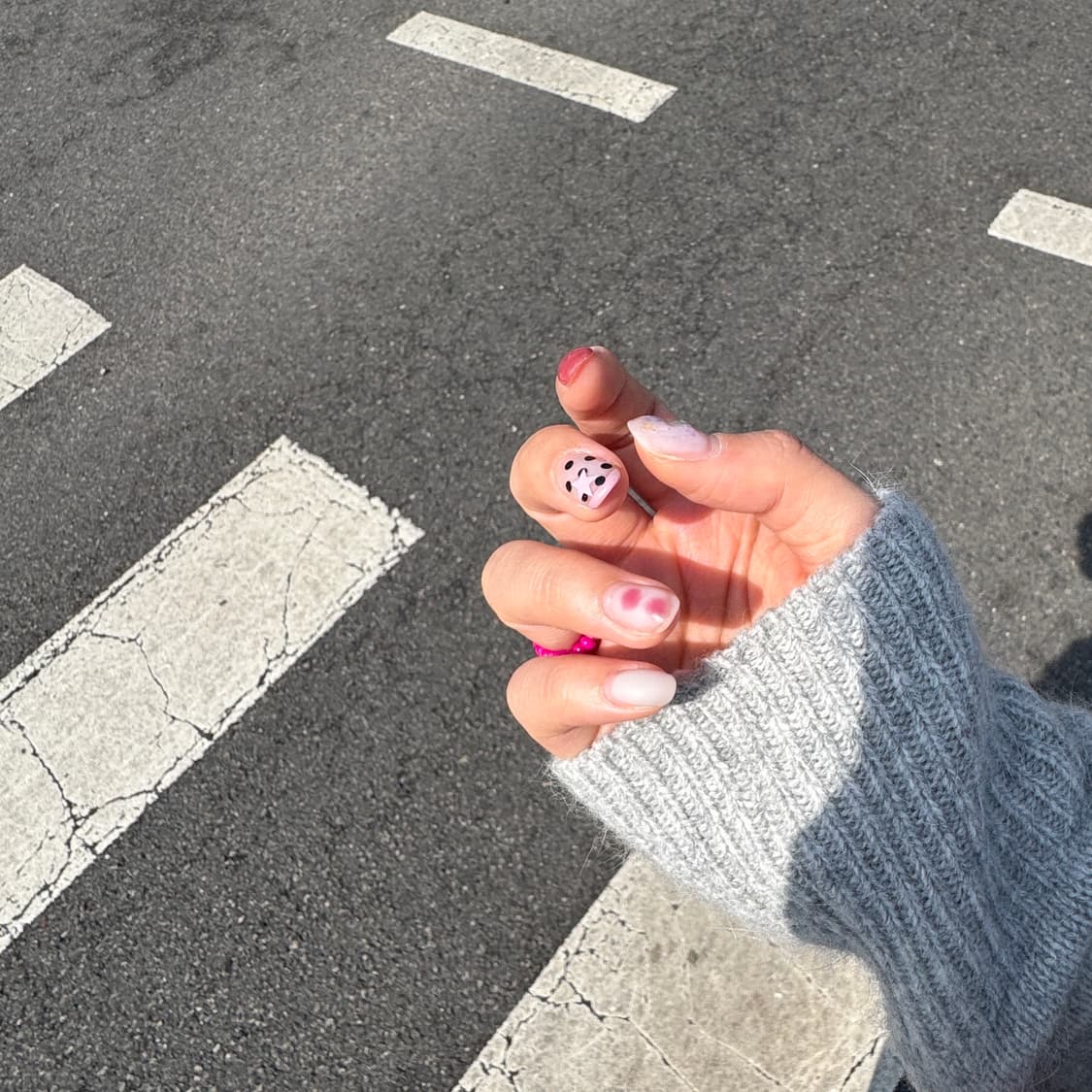 Hot P!nk Beaded Ring 상품이미지2