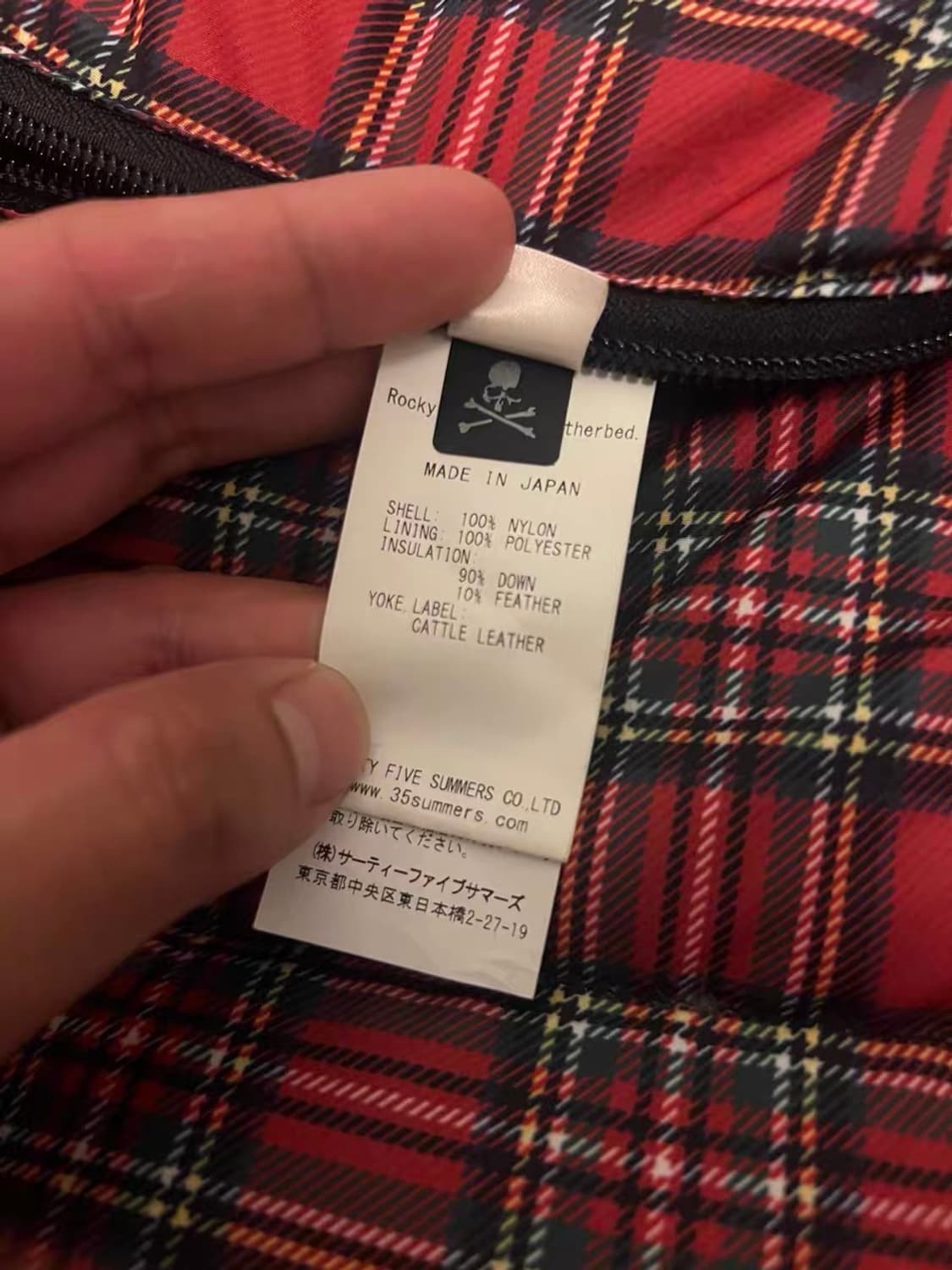 정품 마스터마인드 월드X록키 마운틴 페더베드 다운 마운틴 파카 블랙 44 상품이미지8