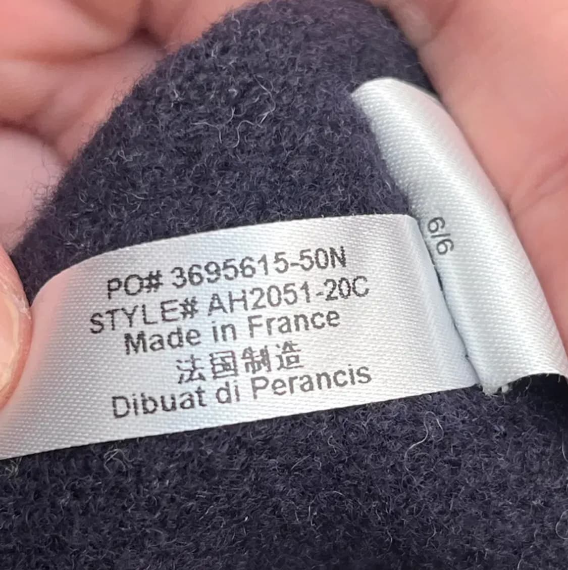 라코스테 남성 울 v넥 니트 (100)made in france 상품이미지6