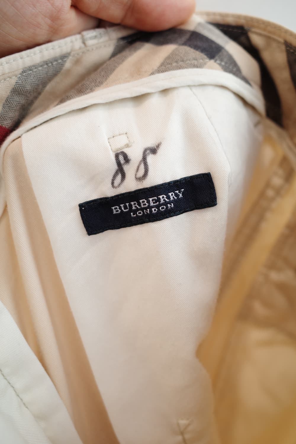 BURBERRY 버버리 런던 코튼팬츠 (34인치) 상품이미지4