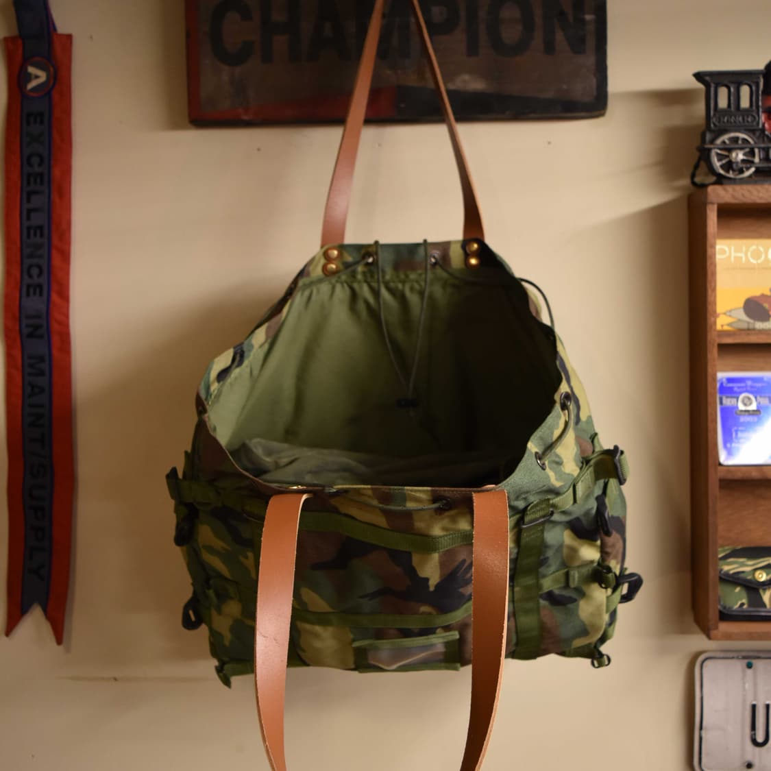 Woodland Upcycling Shoulder Bag 상품이미지8