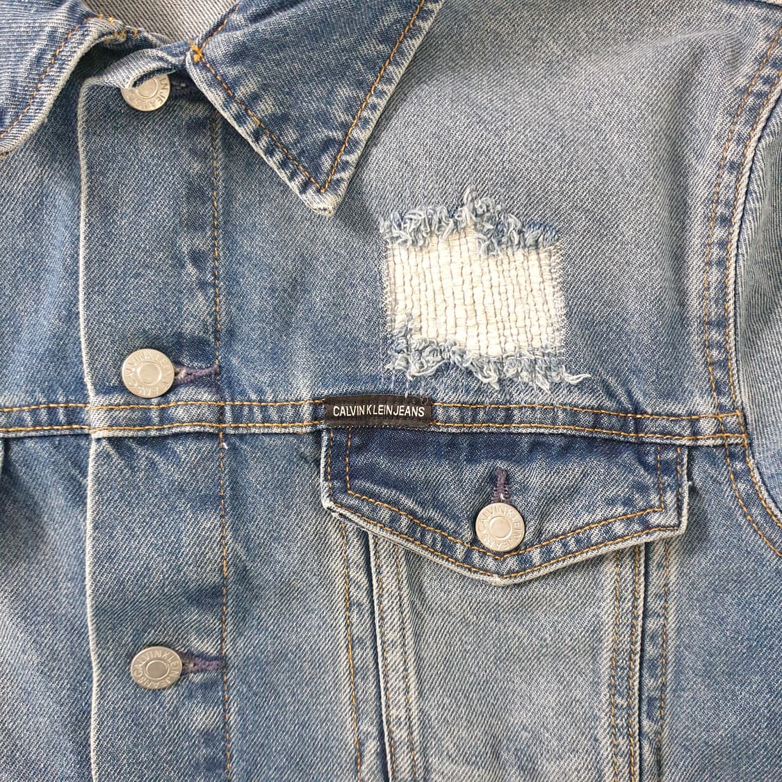 캘빈클라인진 데님 자켓 상품이미지4