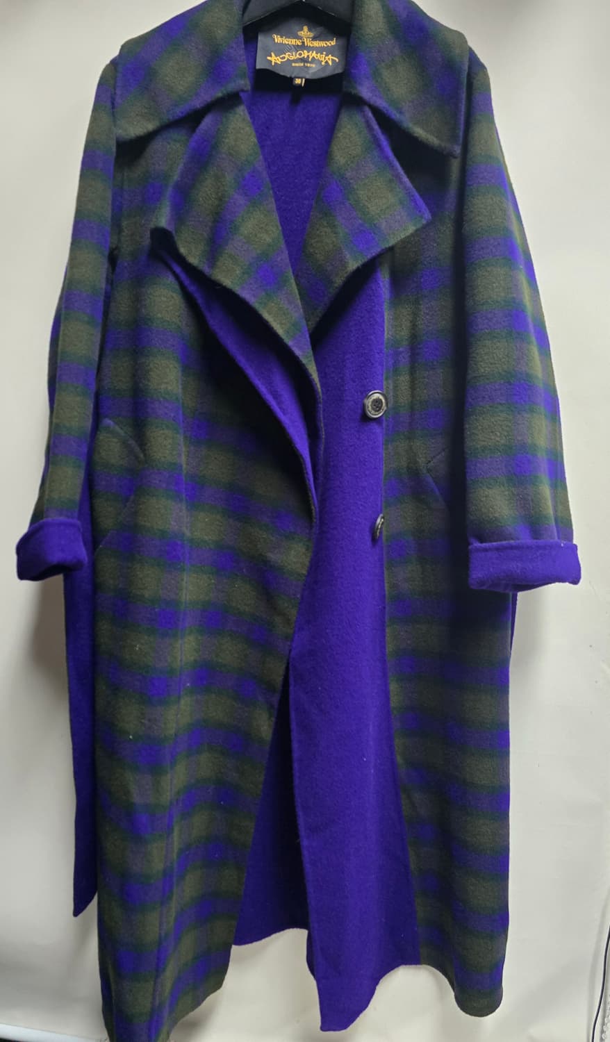 비비안웨스트우드 울 롱 코트 38 상품이미지3