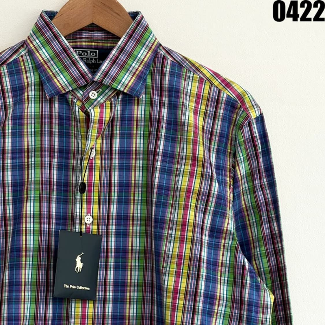 폴로 랄프로렌 멀티 컬러 체크 셔츠 XL 0422 상품이미지2