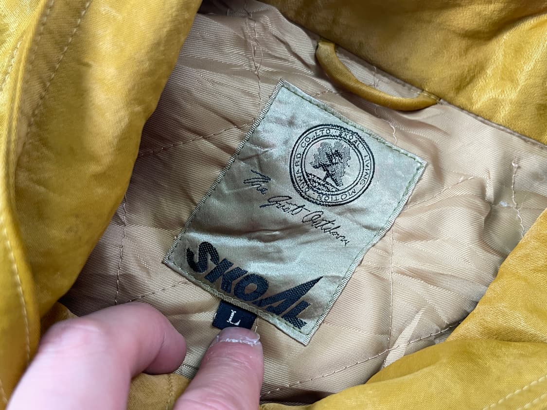 SKOAL 사선 포켓 하이넥 블루종 J03305 상품이미지5