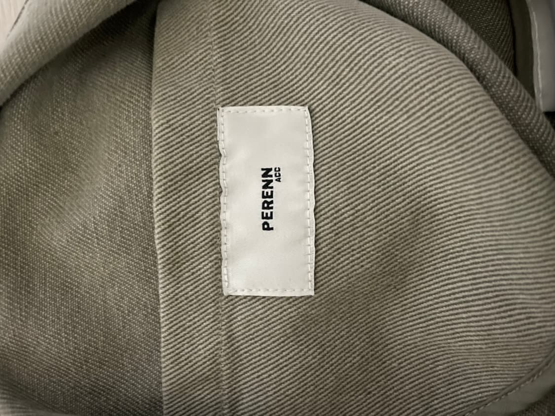 퍼렌 코튼 숄더백 카키색 급처 상품이미지2