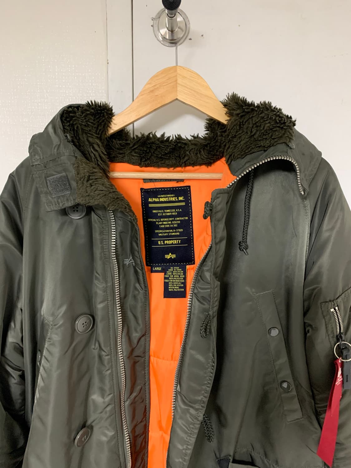 알파인더스트리 야상 상품이미지2